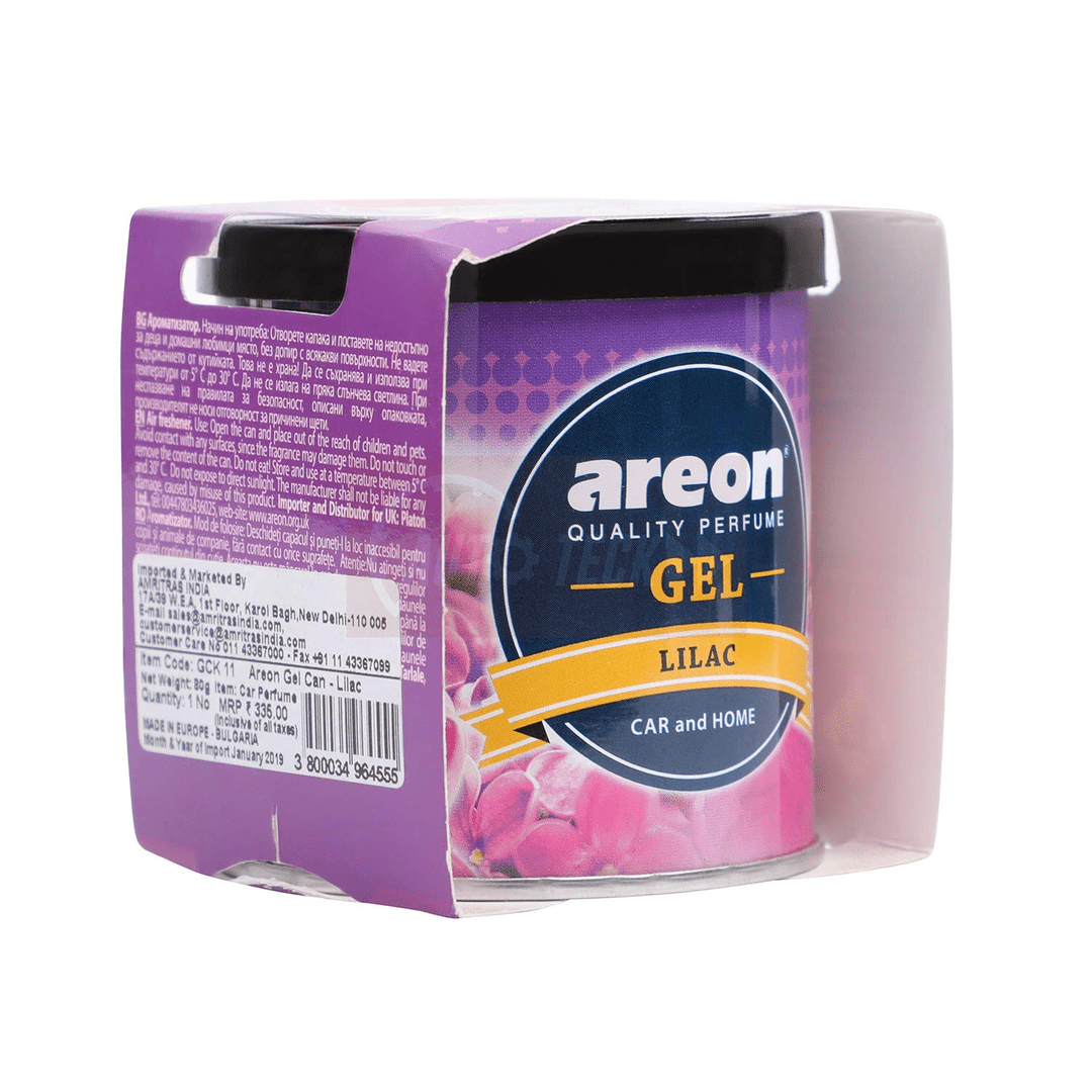 Buy Areon Lilac Gel Air Freshener For Car (80g) Online at Best Price